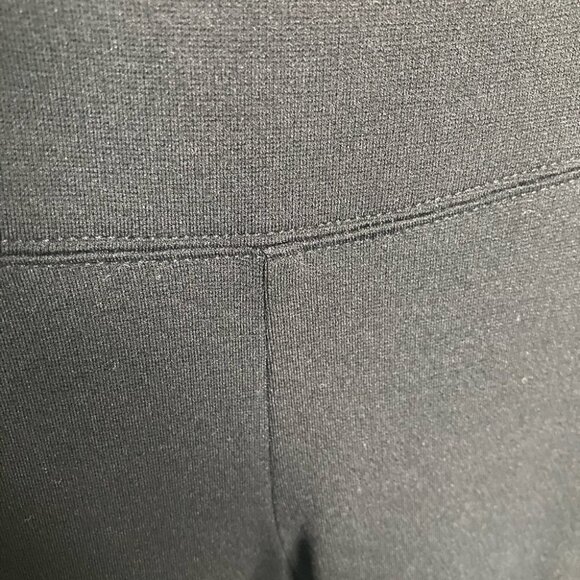 WHITEHOUSE BLACKMARKET Sz 4 Runway Black Leggings Tights - Picture 2 of 4